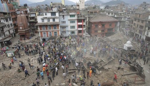 【地震】ネパールM7.9の地震、一夜にして街全体が廃墟と化す