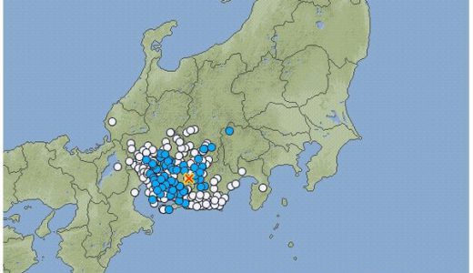【地震】ついに愛知県東部で地震！南海トラフに影響？とネットで不安