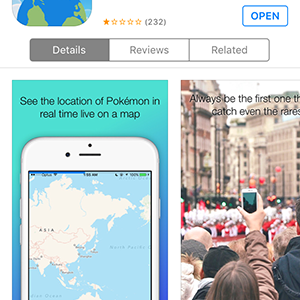 【ポケモンGO】ポケモンを地図上に表示するアプリ「POKEWHERE」本当にポケモンに会える？確認してみた！