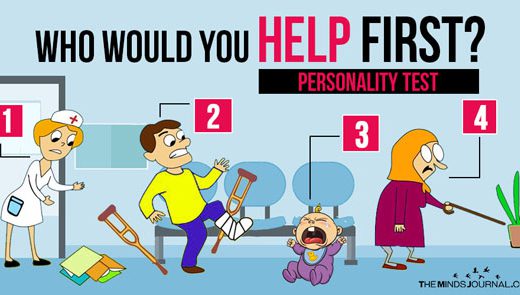 このテストであなたの本当の性格がわかる！あなたは最初に誰を助ける？