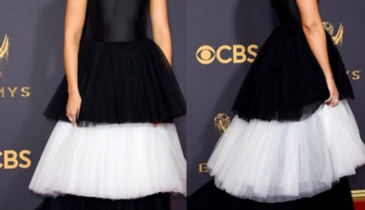 エミー賞に現れた女優のファッションが完全に「オレオ」だと話題に！