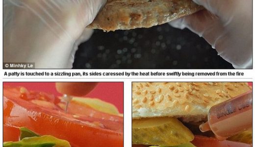 広告のハンバーガーは何故あんなに美味しそうなの？メイキング動画が公開に
