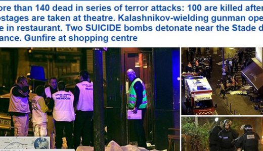 【速報】13日の金曜日狙い？パリで同時多発テロ多くの方が死傷！観光には注意