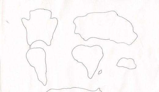 大学生に記憶だけで「世界地図」を書かせた結果・・・こうなった