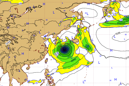 【注意】台風１０号が今後九州で猛威をふるい日本に襲来する可能性！