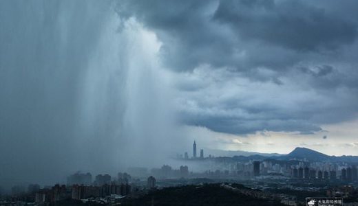 【自然怖すぎ！】台湾の「ゲリラ豪雨」のスケールがヤバすぎると話題に！