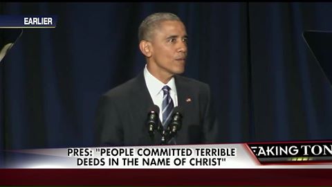 オバマ大統領「全ての宗教は暴力的だ」と発言！キリスト教が大激怒！