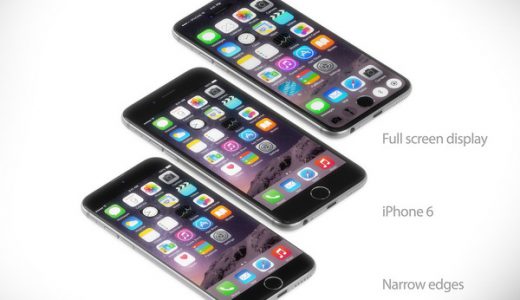 iPhone7はHOMEボタンが画面と同化する「フルスクリーンディスプレイ」？コンセプトデザインが公開