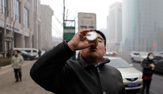 中国で『新鮮な空気缶』の販売が開始される