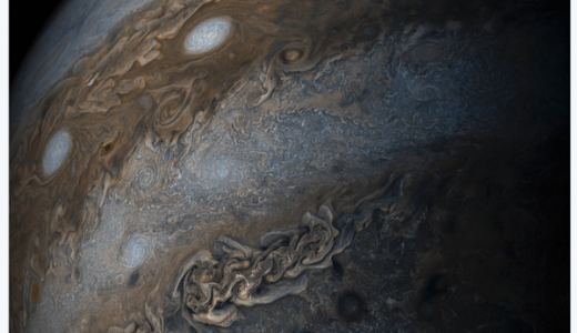 【怖すぎ】木星の帯は「地球より大きい」NASAが木星の超高解像度画像を公開！