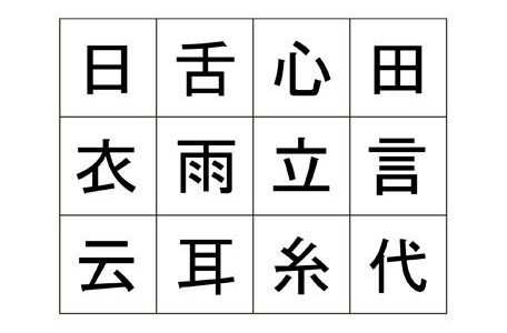 ２個の漢字を組み合わせ６つの漢字を作る問題が超ムズイ！