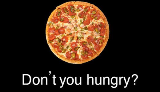 【悲報】ピザハットの食いつき良いチラシが話題に！中学生並みの英文にネット食いつく！