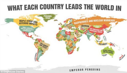 バカ世界地図海外版！世界から見日本はた「〇〇な国？」