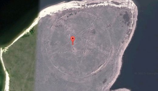 何が始まるんです？カザフスタンに謎の五芒星がGoogleMAPで発見される！
