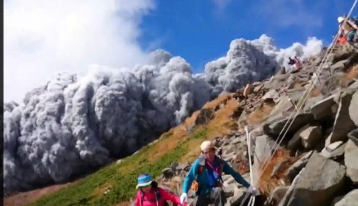 これは怖い！御嶽山噴火の瞬間動画が「恐ろしすぎる」と話題に