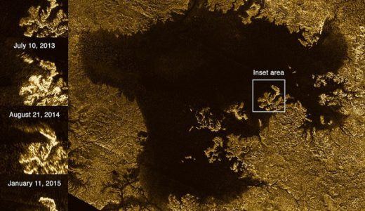 【宇宙ヤバい】土星衛星「タイタン」の表面に謎の地形変化！まさか津波か！？