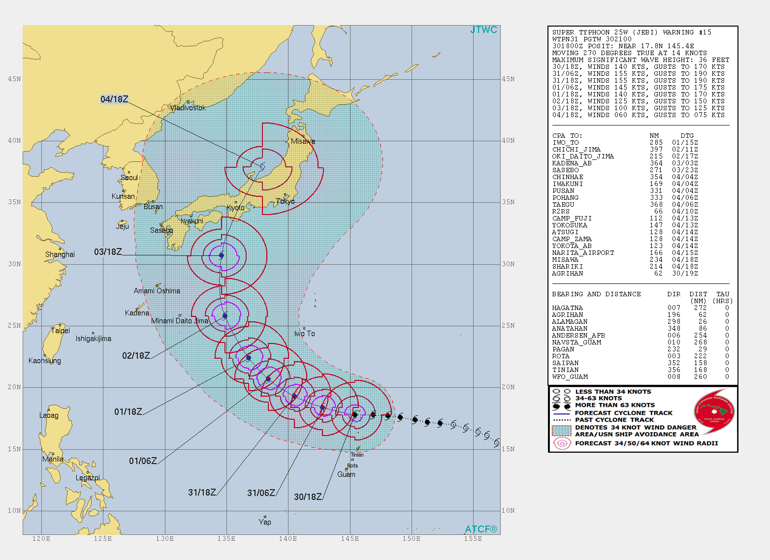 台風21号 905hpa 伊勢湾台風クラスのカテゴリ５に成長し近畿 東海に襲来か 秒刊sunday