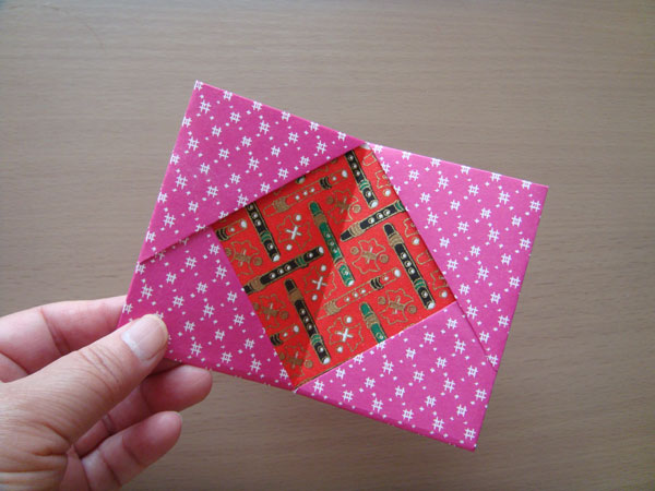 折り紙を使ってオシャレなカードケースをつくる方法 秒刊sunday