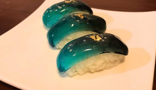 インパクト絶大！色鮮やかな青いお寿司が話題、制作者に話を聞いた