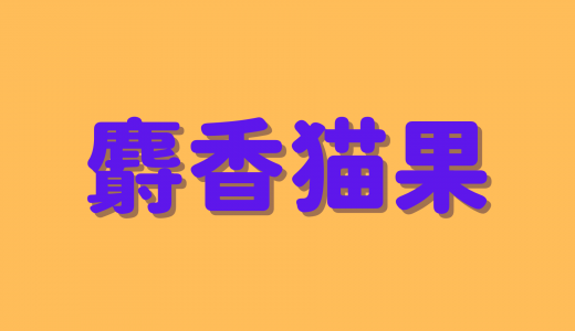 「麝香猫果」は何と読む？読めたらすごい！果物の超難読漢字5選