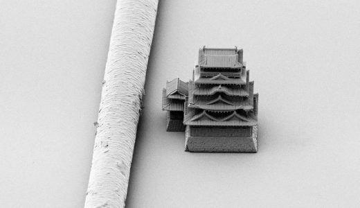 3Dプリンタで製作された世界最小「福山城」の技術がすごい！製作秘話を聞いた