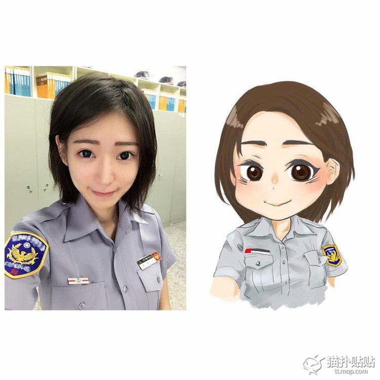 やり過ぎ 美人すぎる台湾女子警官で更に美人な女子警官が発掘される 秒刊sunday